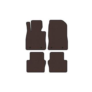 Rubber floor mats Carsuit (Electro, 2017-2020, SD, brown) Toyota Yaris 2010-2020 photo 1