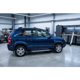 Side Steps Line (2 pcs, Aluminum) Hyundai Tucson JM 2004- photo 1