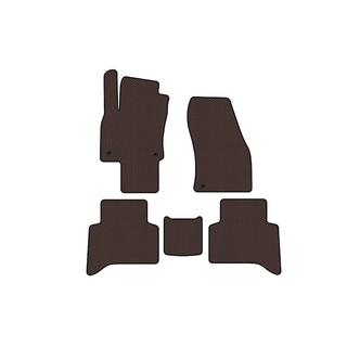 Rubber floor mats Carsuit (5-seater, brown) Volkswagen Touran 2015- photo 1
