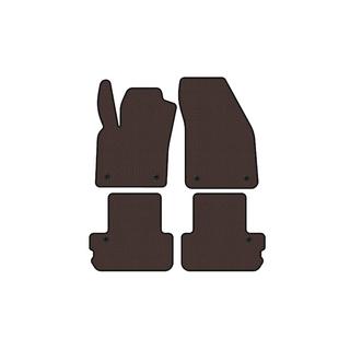 Rubber floor mats Carsuit (Cabriolet, brown) Volvo C70 2006-2010 photo 1