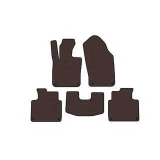 Rubber floor mats Carsuit (SD, short wheelbase, brown) Volvo S90/V90 2016- photo 1