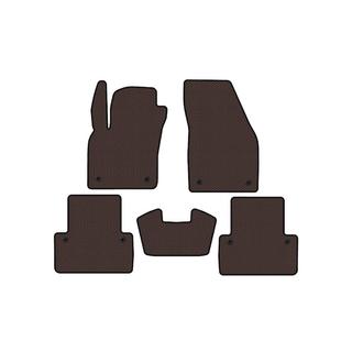 Rubber floor mats Carsuit (2007-2012, SW, brown) Volvo V50 2004-2012 photo 1