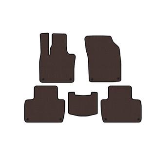 Rubber floor mats Carsuit (2 rows, brown) Volvo XC90 2015- photo 1