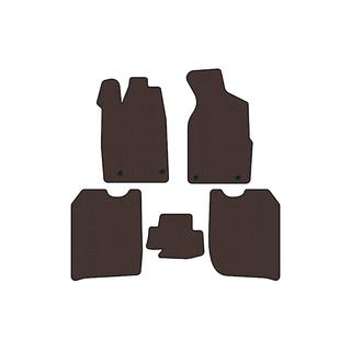 Rubber floor mats Carsuit (1982-1988, Sedan, brown) Audi 100 C3 1988-1991 photo 1