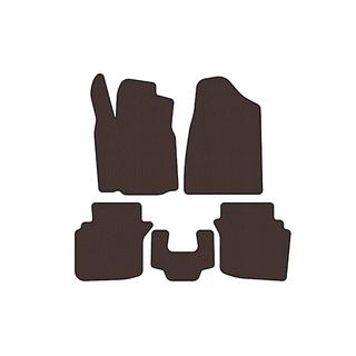 Rubber floor mats Carsuit (2004-2006, brown) Chrysler Sebring II 2001-2006 photo 1