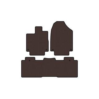 Rubber floor mats Carsuit (2 rows, brown) photo 1