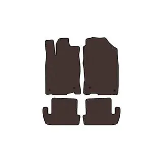 Rubber Floor Mats Carsuit (Brown) photo 1