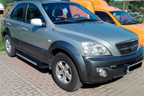 Kia Sorento I BL 2002-2009 Side Steps RedLine V1 (2 pcs, Aluminum) photo 1