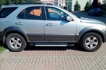 Kia Sorento I BL 2002-2009 Side Steps RedLine V1 (2 pcs, Aluminum) photo 4