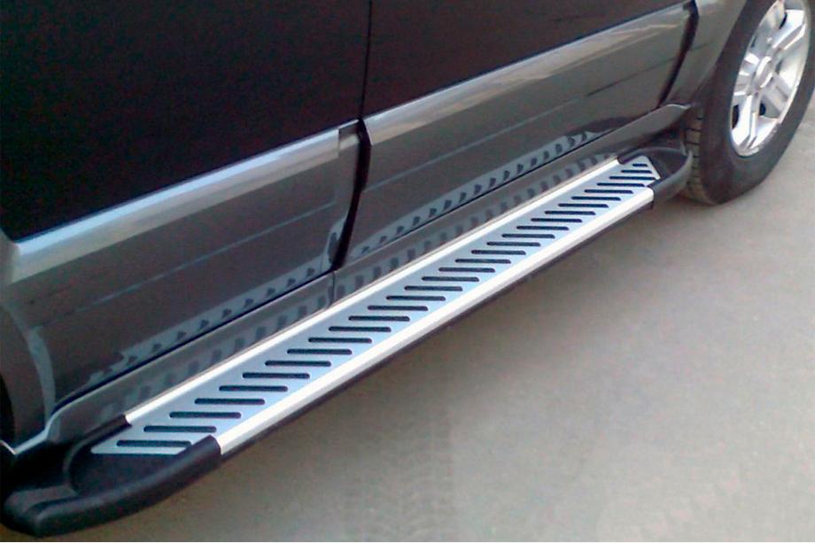 Kia Sorento I BL 2002-2009 Side Steps Line (2 pcs, Aluminum) Image