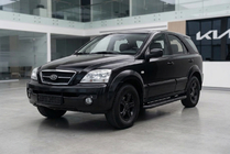 Kia Sorento I BL 2002-2009 Side Steps Bosphorus Black (2 pcs, Aluminum) photo 1