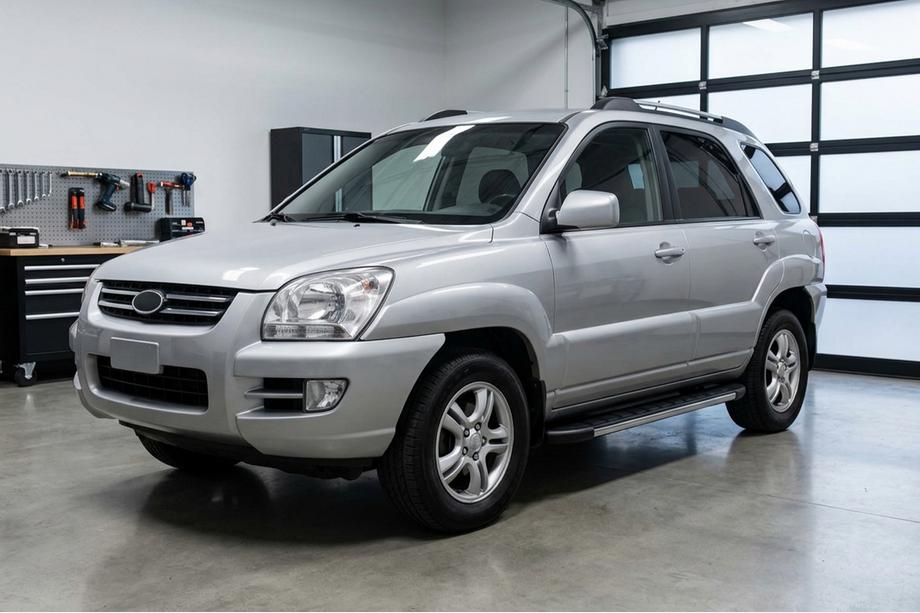 Kia Sportage 2004-2010 Side Steps Duru (2 pcs, Aluminum) Image