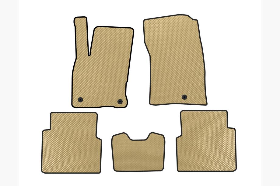 Ford Kuga/Escape 2019- EVA Floor Mats (For Kuga, Beige) Image