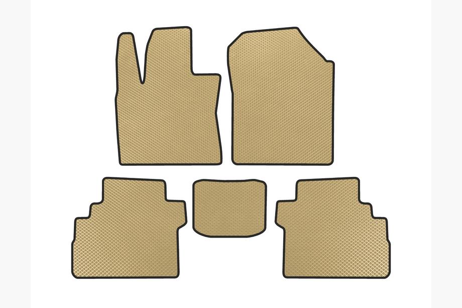 JAC iEVS4 EVA Floor Mats (Beige) Image