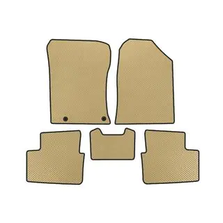 EVA Floor Mats (2021-, Beige)