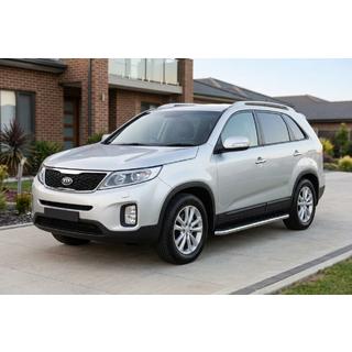 Side Steps Maydos V1 (2 pcs, Aluminum & Stainless Steel) Kia Sorento II XM 2009-2014 photo 1