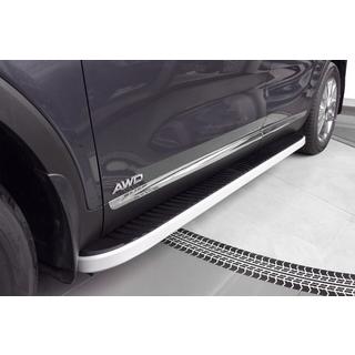 Side Steps Tayga Grey (2 pcs, Aluminum) Kia Sorento II XM 2009-2014 photo 1