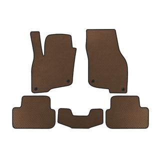 EVA Floor Mats (For e-tron 2019-, China, Brown) Audi Q2 2016-