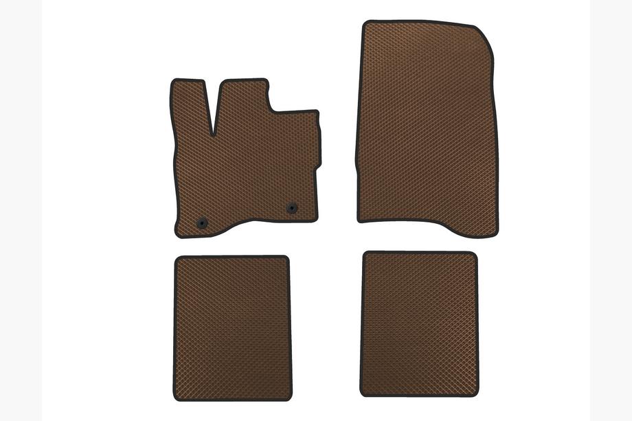 Ford Taurus 2015- EVA Floor Mats (SD, USA, Brown) Photo 1