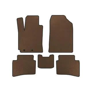 EVA Car Mats (X-Line, Brown)
