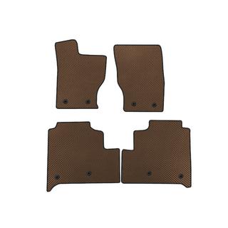 EVA Car Mats (Long, Hybrid, Brown)
