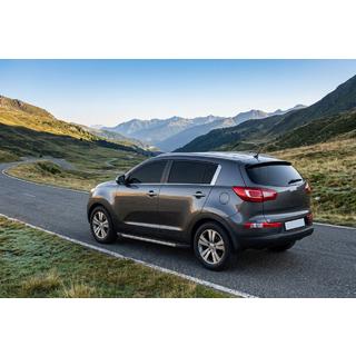Side Steps Duru (2 pcs, Aluminum) Kia Sportage 2010-2015 photo 1