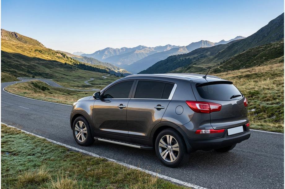 Kia Sportage 2010-2015 Side Steps Duru (2 pcs, Aluminum) Photo 1
