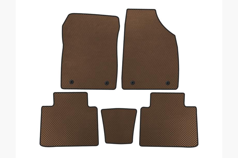 MG HS 2018- EVA Floor Mats (Brown) Image