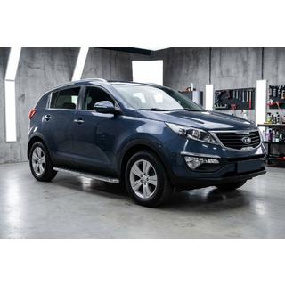 Side Steps Maydos V1 (2 pcs, Aluminum) Kia Sportage 2010-2015 photo 1