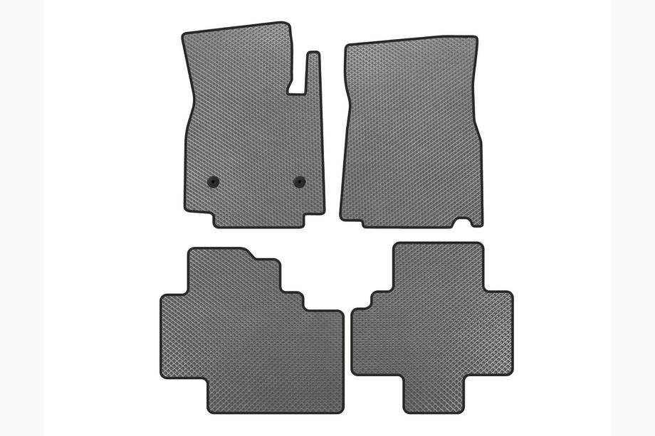 BYD Tang 2018–2025 EVA Floor Mats (EV, 2018-, Gray) Photo 1