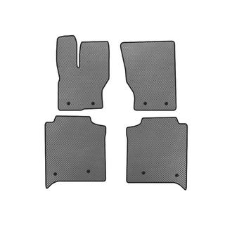 EVA Floor Mats (Long, Rear Row with Console, Gray)