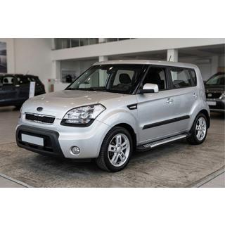 Side Steps Line (2 pcs, Aluminum) Kia Soul I 2008-2013 photo 1