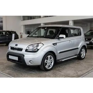 Side Steps Line (2 pcs, Aluminum) Kia Soul I 2008-2013 photo 1