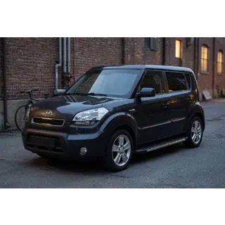 Side Steps Duru (2 pcs, Aluminum) Kia Soul I 2008-2013 photo 1