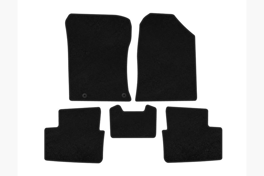 Kia Ceed 2018- Textile Floor Mats Classic (2021-, Black) Photo 1