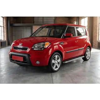 Side Steps Maydos V1 (2 pcs, Aluminum & Stainless Steel) Kia Soul I 2008-2013 photo 1