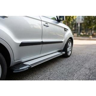 Side Steps Rainbow (2 pcs, Aluminum) Kia Soul I 2008-2013 photo 1