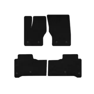 Textile Floor Mats Premium (Black)