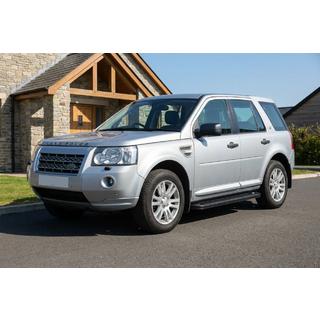 Side Steps Allmond Black (2 pcs, Aluminum) Land Rover Freelander II 2006–2014 photo 1