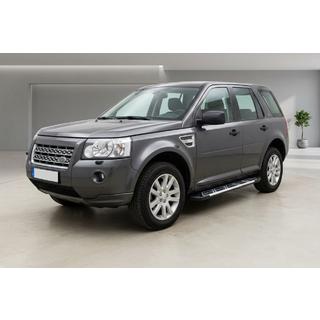 Side Steps Sunrise (2 pcs, Aluminum) Land Rover Freelander II 2006–2014 photo 1