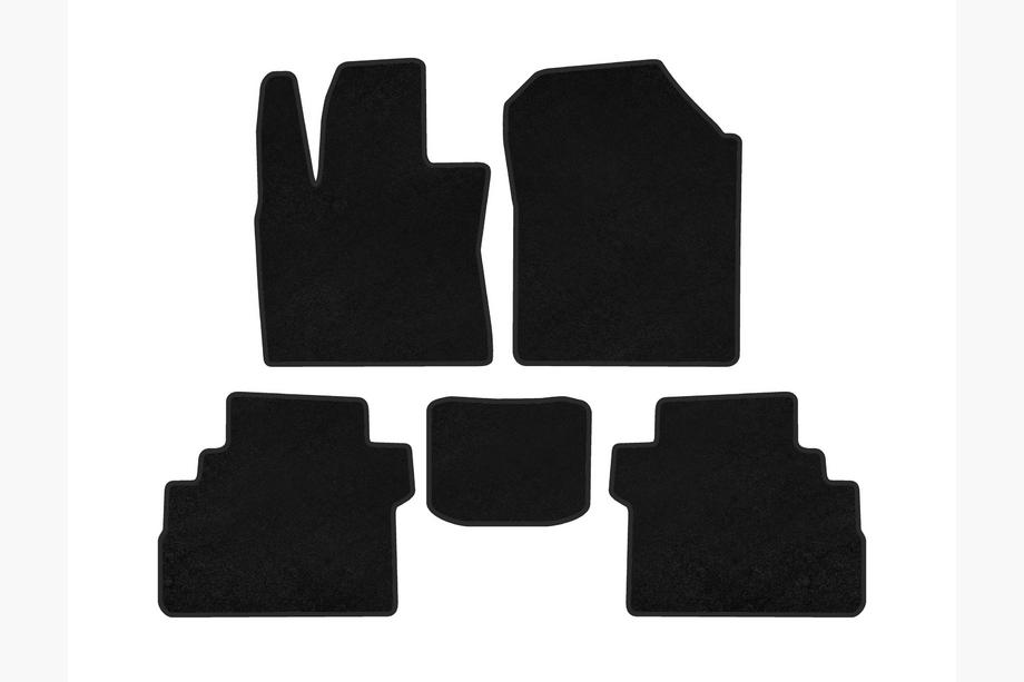 JAC iEVS4 Deluxe Textile Floor Mats (Black) Photo 1