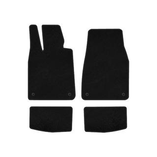 Deluxe Textile Floor Mats (2021-, Black)