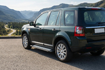Land Rover Freelander II 2006–2014 Side Steps Rainbow (2 pcs, Aluminum) photo 1
