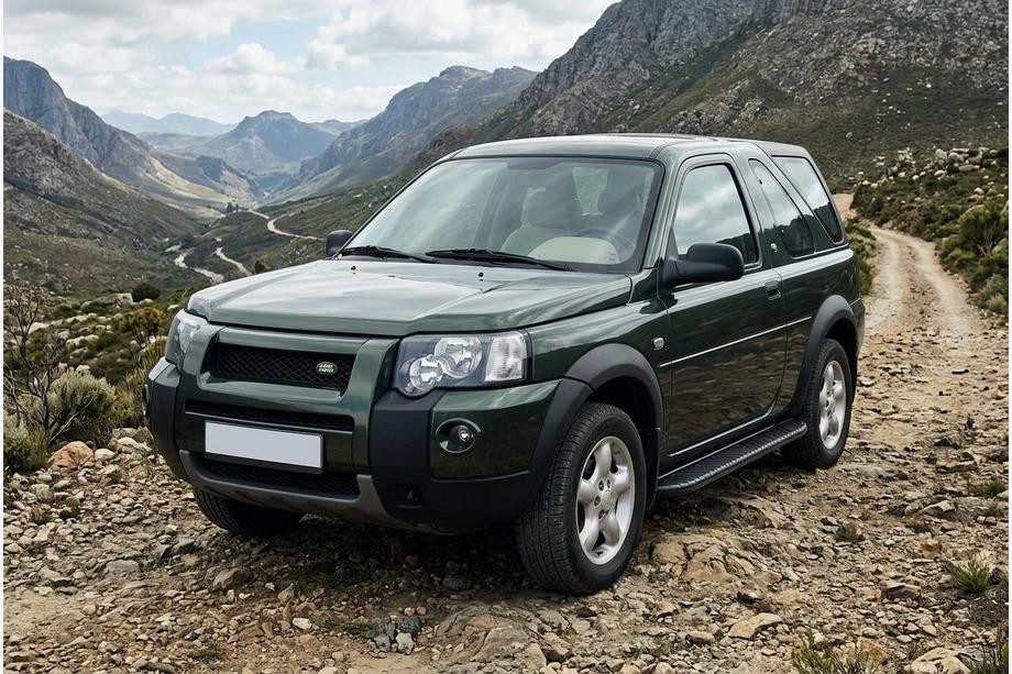 Land Rover Freelander I 1997-2006 Side Steps Bosphorus Black (2 pcs, Aluminum) Image