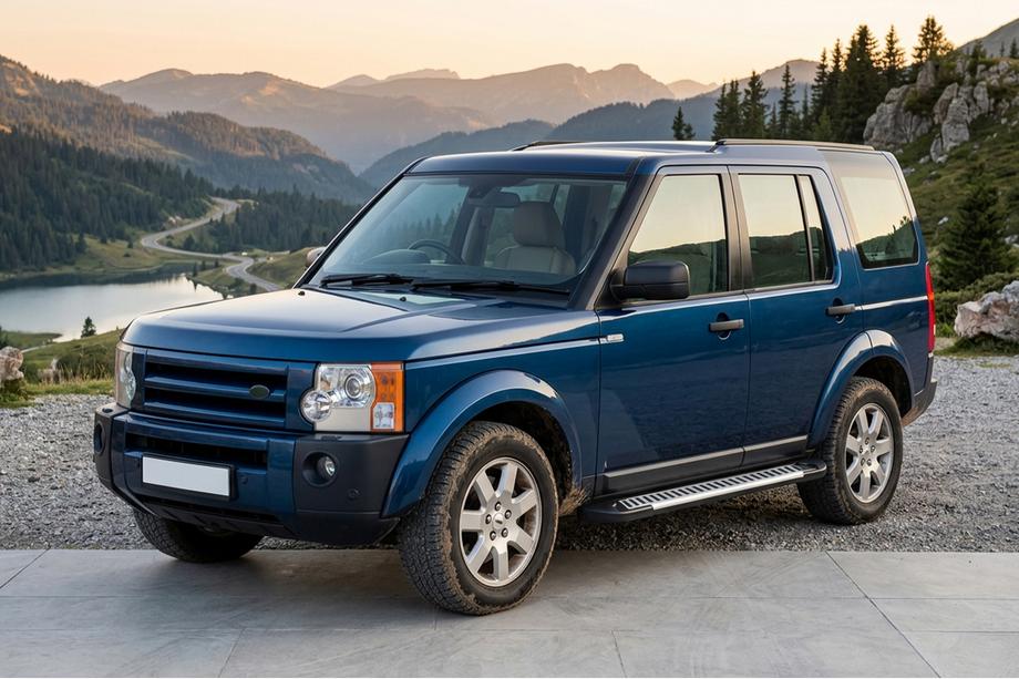Land Rover Discovery IV 2009-2017 Side Steps Line (2 pcs, Aluminum) Image