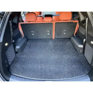 Textile Trunk Mat Classic (7-seater with folded 3rd row, Black) photo 1