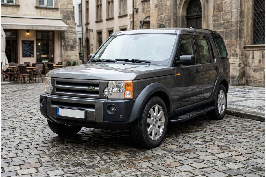 Land Rover Discovery IV 2009-2017 Side Steps Bosphorus Black (2 pcs, Aluminum) Image