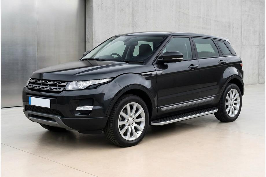 Range Rover Evoque 2012-2018 Side Steps Tayga Grey (2 pcs, Aluminum) Image