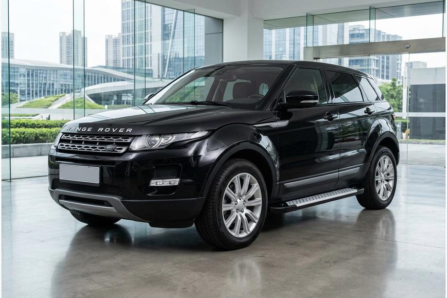 Range Rover Evoque 2012-2018 Side Steps Allmond Grey (2 pcs, Aluminum) Image