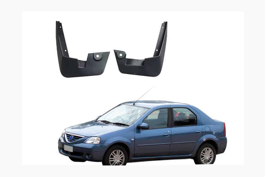 Renault Logan I 2005-2008 Front Premium Mud Flaps (2 pcs) Image